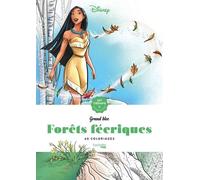 Les grands blocs Disney Forêts féeriques: 60 coloriages