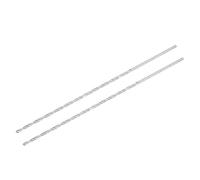 Forets hélicoïdaux, foret à métal, 2 pièces torsion extra longue, spirale à tige droite HSS en acier rapide de 300 mm de longueur for bois, aluminium et plastique(8 * 300mm)