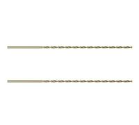Forets hélicoïdaux, forets à métal, 2 pièces 5,0~6,9 mm cobalt, M35 HSS or longueur 132~400 mm jeu de forets hélicoïdaux for métal dur, acier inoxydable, fonte(5.8 * 160mm)