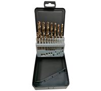 FORETS HSS M35 COBALT 5% de 1 à 10 mm COFFRET DE 19 FORETS