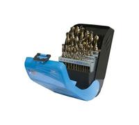 Silverline Tools Forets HSS M35 Cobalt 5% de 1 à 13 mm Coffret de 25 forets