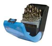 forets hss m35 cobalt 5% de 1 a 13 mm coffret de 25 forets - Silverline G