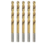 Forets HSS meulés Erbauer 5 x 86mm, lot de 5