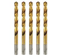 Forets HSS meulés Erbauer 8 x 117mm, lot de 5