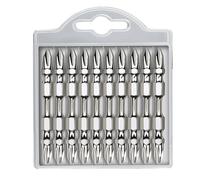 Forets | Kit D'outils Magnétiques De 10 Pièces - Ensemble D'De Tournevis À Chocs - Pour Métal, Acier, Aluminium, Bois, Laiton - Amateurs Et Travail Du