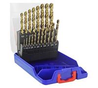 Forets métaux HSS-E5 Cobalt 5 % Tivoly Technic Ø 1 à 10 mm - Coffret de 19 pièces