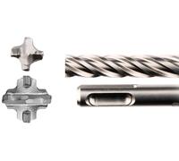 Forets Nemesis2 avec 4 taillants Fixation SDS-PLUS Makita