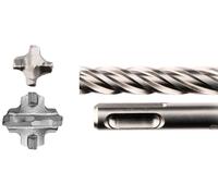 Forets Nemesis2 avec 4 taillants Fixation SDS-PLUS Makita