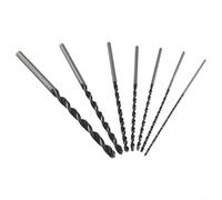 Forets Perçage pour bois 3 Pointes 4-12mm Acier Rapide Forets | Pointe triple affûtée, finition lisse, évite éclats pour bois, tailles 4 à 12mm, pour idéal ébénisterie