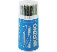 Forets pour métal HSS 'Top quality' Récipient Selector. Mesures : 1 - 1,5 - 2 - 2,5 - 3 - 3,5 - 4 - 4,5 - 5 - 5,5 - 6 - 6,5 - 7-7,5 - 8 - 8,5 - 9 - 9,5 - 10.