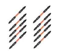 Forets robustes S2Steel à double tête cruciformes avec une dureté supérieure pour les travaux manuels pratiques et les projets professionnels Outil de technicien professionnel