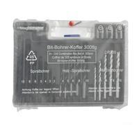 Forets Trépan pour bois Acier Haute Performance 300pcs Forets | Acier haute , nette, 2-10mm, tige hexagone, pour idéal pour bois et métal