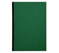 Exacompta Couvertures à reliure A4 grain cuir 270 g/m² à anneaux Vert foncé – Lot de 100