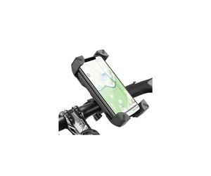 Forever BH-110 Support pour téléphone Portable/Smartphone, vélo Passif, Noir, X-Grip, 9 cm