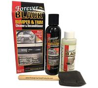 Forever Black Bumper and Trim Cleaner and Reconditioner Nettoyant pour Plastiques Noirs Kit de 3 pièces