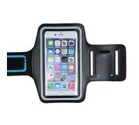 Forever Brassard de sport premium de 15,2 cm résistant à la transpiration avec porte-clés, porte-cartes pour Huawei P30, Sam S10, Sam S9, Note 3, noir