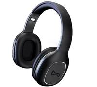 FOREVER BTH-505 Casque Bluetooth Over-Ear en Noir, écouteurs Pliables avec Super Basses, Longue durée de Fonctionnement allant jusqu'à 8 Heures pour Les téléphones, Portables, TV, Bureau à Domicile