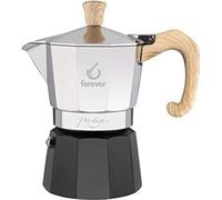 Forever Cafetière espresso Miss Moka Prestige Woody 3 tasses