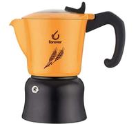 Forever Cafetière Miss Orzi '4 Tasses Aluminium Poignée Et Pommeau en Bakélite