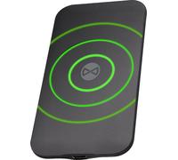 Forever Chargeur inductif sans fil noir, dernière technologie Qi, Charge rapide, Stylé pour iPhone, Samsung, Motorola,Xiaomi,LG,Vivo,Huawei