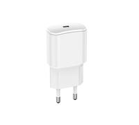FOREVER Chargeur Rapide, 1x Chargeur USB-C, 20 W, Power Delivery et Quick Charge, Blanc, pour iPhone 15 Plus 14 Pro Max 13 Pro 12 Mini 11 SE XS XR 8, Samsung, Xiaomi Mobile