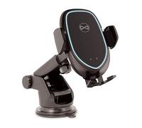 FOREVER Chargeur sans Fil pour Voiture - Chargeur Automatique sans Fil - Station de Charge Qi pour Voiture à Induction Infrarouge avec Fonction de Charge pour iPhone 11 Pro/XS Max/XR/X/8