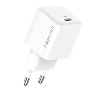 Forever Chargeur Secteur Rapide USB-C 30W Power Delivery GaN Blanc