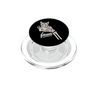 Forever Chaton Gothique Mignon tigré et Main Squelette PopSockets PopGrip pour MagSafe