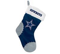 Forever Collectibles Dallas Cowboys 2017 NFL Basic Logo Plush Christmas Stocking