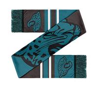 Forever collectibles Jacksonville Jaguars Scarf Colourblock Big Logo Turquoise/Black - One-Size