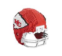 Forever Collectibles UK Kansas City Chiefs 3D BRXLZ Mini Helmet Jeu de Construction