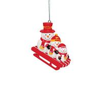 Forever Collectibles UK Kansas City Chiefs Snowmen en luge