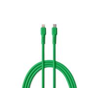 FOREVER Colorum Câble USB C vers Lightning 2,4 A Vert - Câble Lightning USB C de 1,8 m pour charge et synchronisation des données 480 Mbps - Câble de charge USB C Lightning pour appareils avec