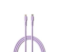 FOREVER Colorum Câble USB C vers Lightning 2,4A Lavande - 1,8m pour Charge et Synchronisation de Données - Compatible avec Appareils Port Lightning