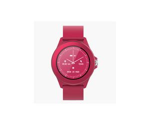 Forever Colorum, montre connecté bluetooth 5.0 IP68, Rouge