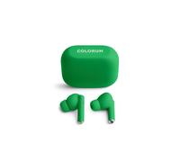 FOREVER COLORUM TWS Ecouteurs Bluetooth sans Fil Vert - Écouteurs Basses Puissantes - Ecouteur Bluetooth avec Microphone - Port USB-C pour Charge Rapide - Écouteur Compatible Android et iOS