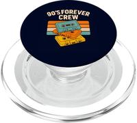 Forever Crew Ruban Cassette rétro 90's pour Amateur de Musique PopSockets PopGrip pour MagSafe