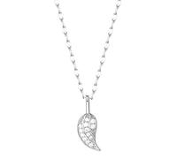 Forever Fervent Collier avec pendentif aile d'ange | 41,9 cm + 5,1 cm | Petite breloque de protection | Memorial - Funérailles - Bijoux d'ange gardien, métal, sans pierre précieuse, Métal, Pas de