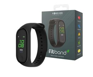 Forever Fitband - Bracelet de Fitness Connecté Tracker d'activités & fréquence Cardiaque Discret et Léger, Longue autonomie