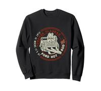 Forever Flathead V8 Hot Rod Retro Rockabilly Rodder Art Déco Sweatshirt