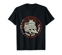 Forever Flathead V8 Hot Rod Retro Rockabilly Rodder Art déco T-Shirt