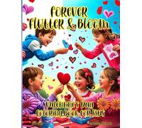 Forever Flutter & Bloom: A Valentine’s Day Coloring Book for Kids with Adorable Butterflies, Flowers, Hearts, Love Notes, and Cute Animals: 50 ... and Heartwarming Scenes for Kids to Color