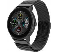 Forever ForeVive 2 Slim SB-325 Tracker Étanche IP68 Fonction multi-sport Montre Bluetooth Smart Watch Podomètre Cardiofréquencemètre Noir compatible avec Anrdoid iPhone