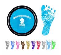 Forever Fun Times Kit d'empreintes de mains et de pieds de bébé | Obtenez des centaines d'impressions détaillées avec un tampon encreur sans danger pour les bébés | Facile à nettoyer, et fonctionne