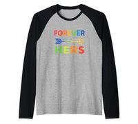 Forever Hers LGBTQ Pride Love Romance Manche Raglan