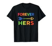 Forever Hers LGBTQ Pride Love Romance T-Shirt