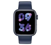 Forever Igo Watch 3 Jw-500 - Alliage De Zinc - Montre Connectée Avec Bracelet - Silicone - Taille Du Poignet : Jusque 220 Mm - Affichage 1.83" - Bluetooth - 52 G - Bleu Foncé