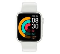 Forever Igo Watch 3 Jw-500 - Alliage De Zinc - Montre Connectée Avec Bracelet - Silicone - Taille Du Poignet : Jusque 220 Mm - Affichage 1.83" - Bluetooth - 52 G - Blanc