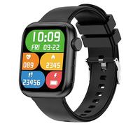 Forever Igo Watch 3 Jw-500 - Alliage De Zinc - Montre Connectée Avec Bracelet - Silicone - Taille Du Poignet : Jusque 220 Mm - Affichage 1.83" - Bluetooth - 52 G - Noir