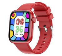 Forever IGo Watch 3 JW-500 - Alliage de zinc - Montre connectée avec bracelet - silicone - taille du poignet : jusque 220 mm - affichage 1.83" - Bluetooth - 52 g - rouge